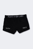 Plenty of God Womens Black Briefs