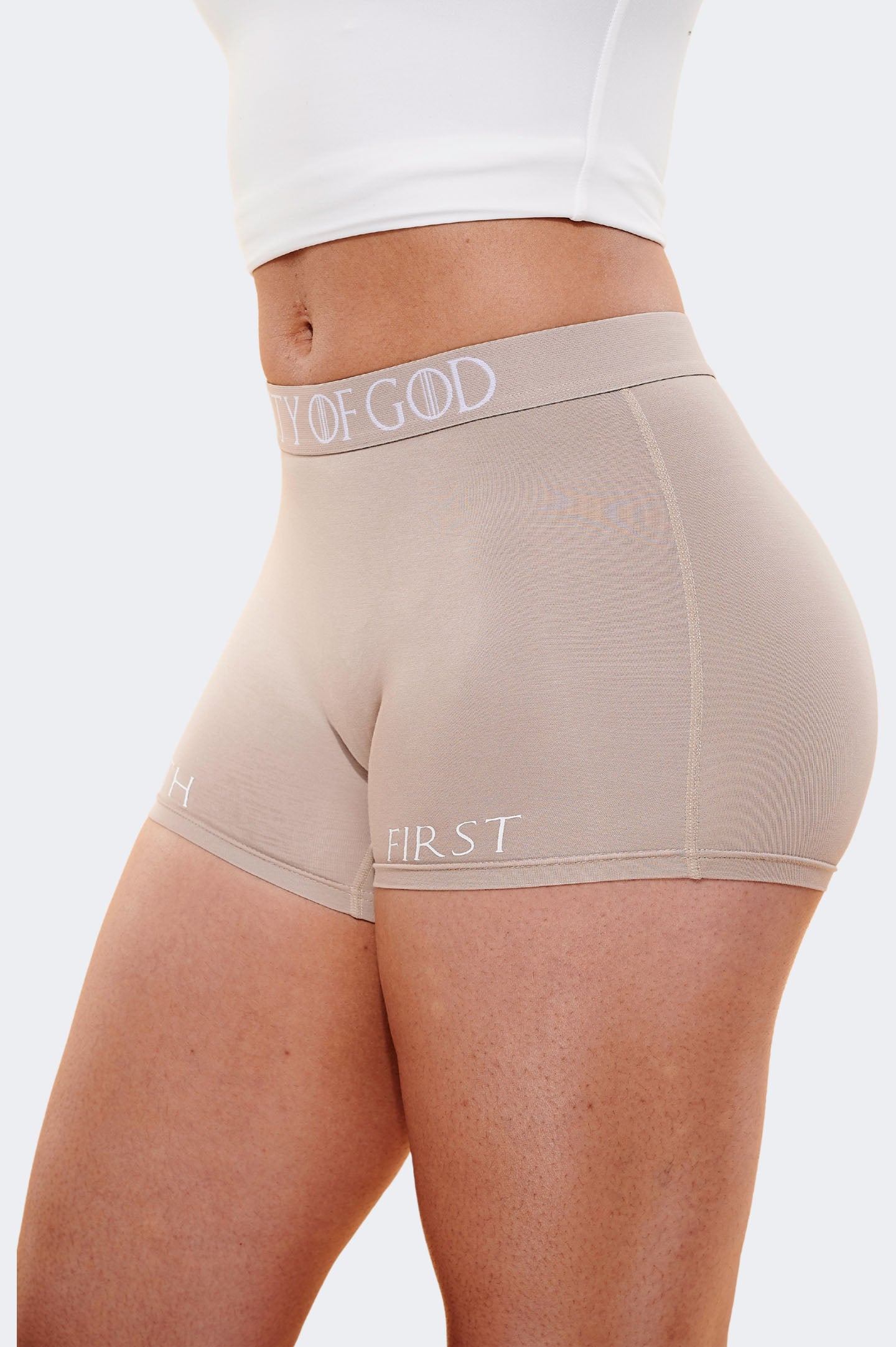 Women's Comfort Fit 3" Briefs - Sand