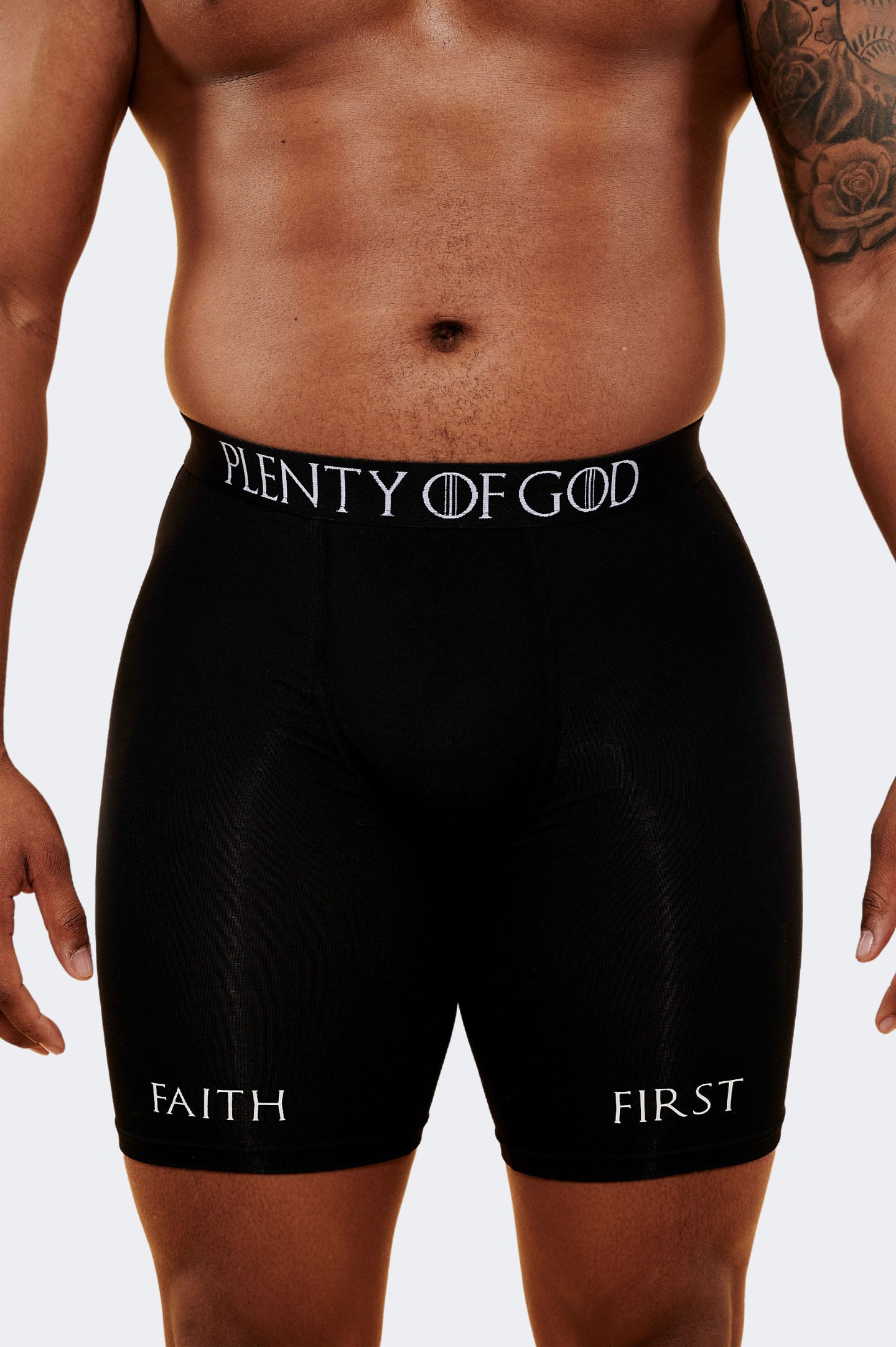 Men's Comfort Fit 7" Briefs - Black