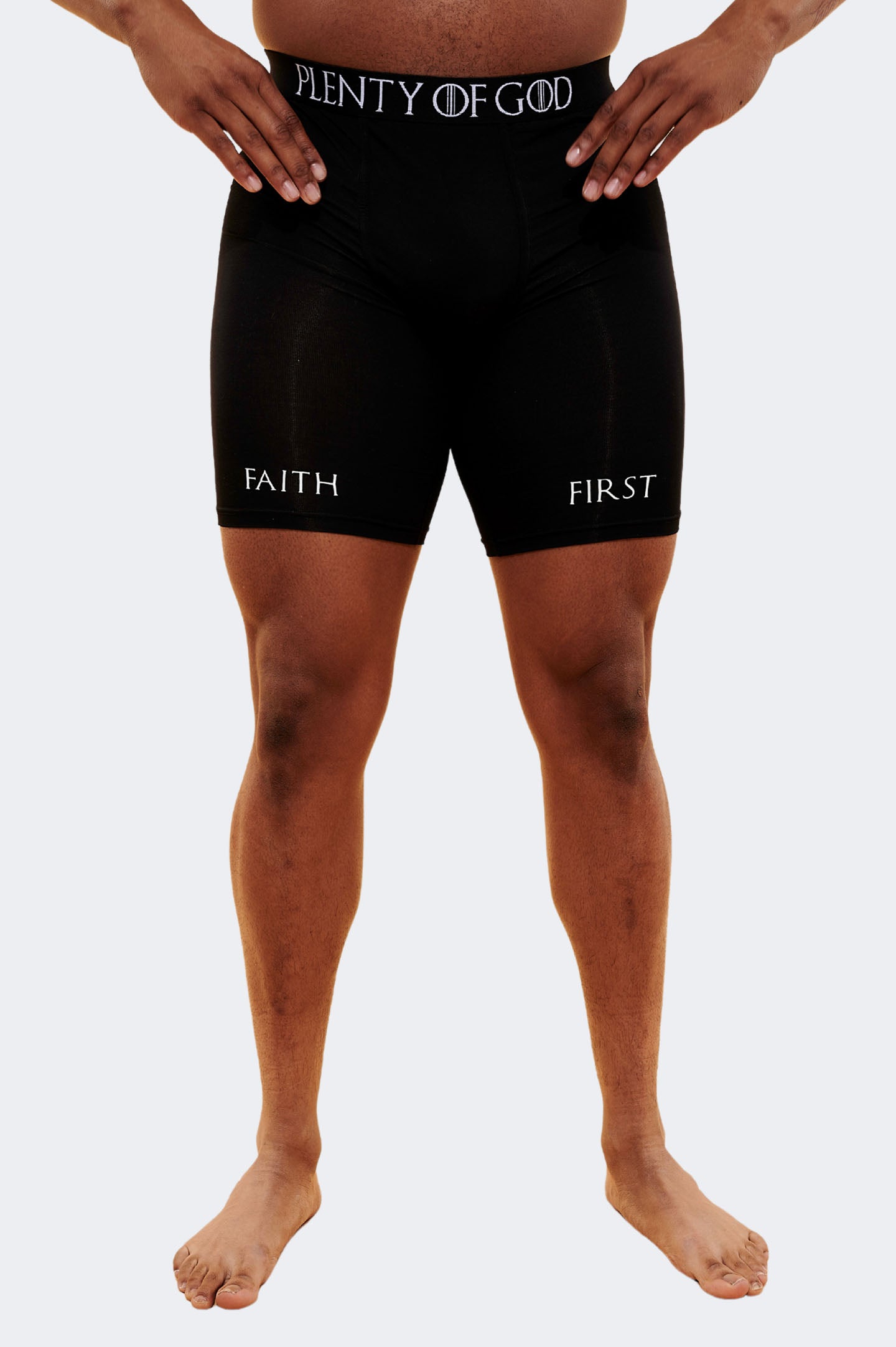Men's Comfort Fit 7" Briefs - Black