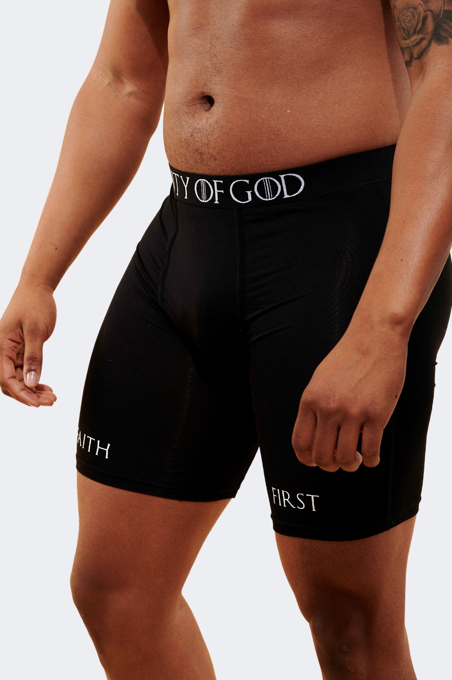 Men's Comfort Fit 7" Briefs - Black