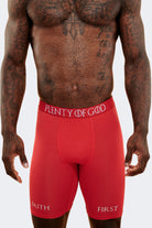 Men's Comfort Fit 7" Briefs - Red Seas